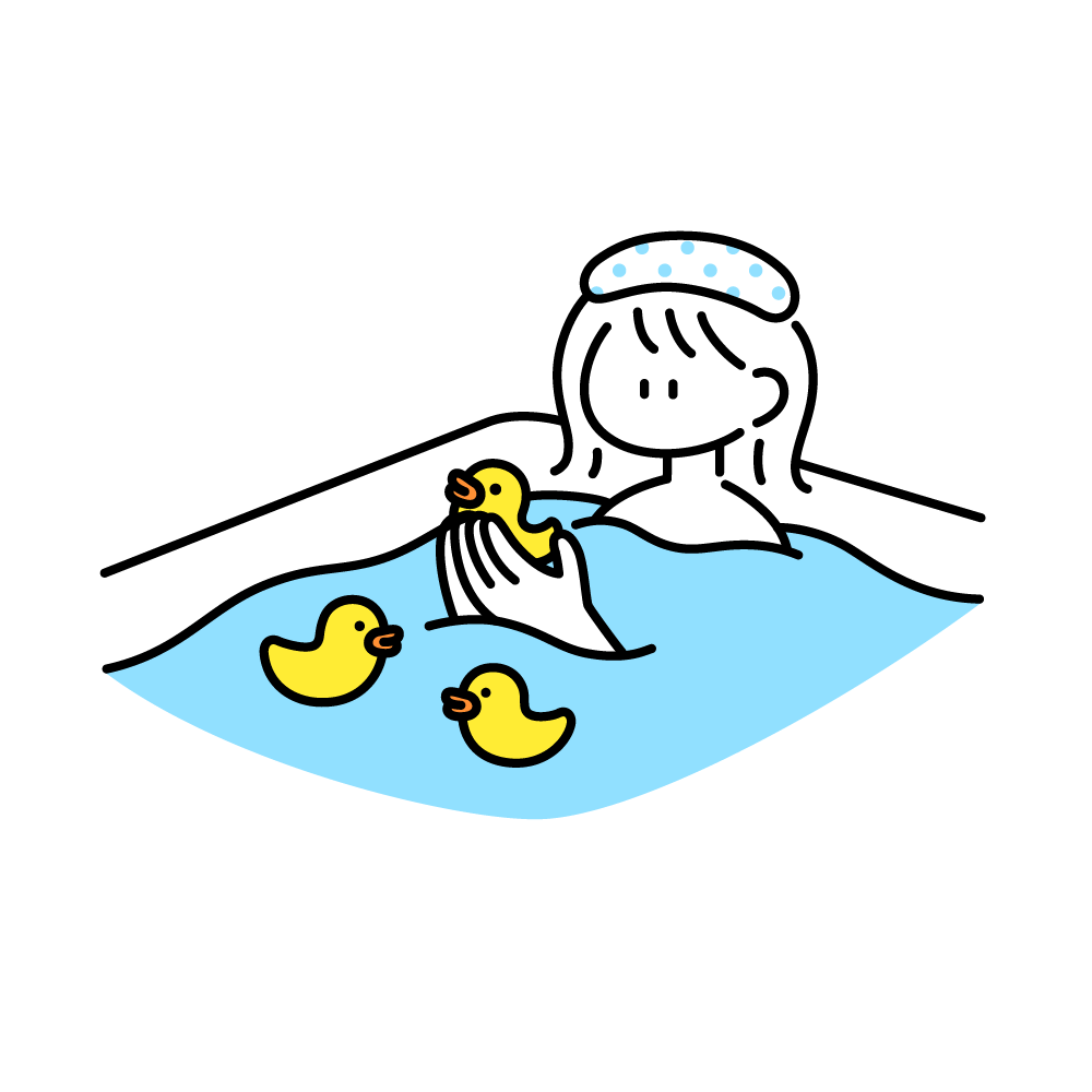 ぬるめのお風呂で春バテ対策 画像