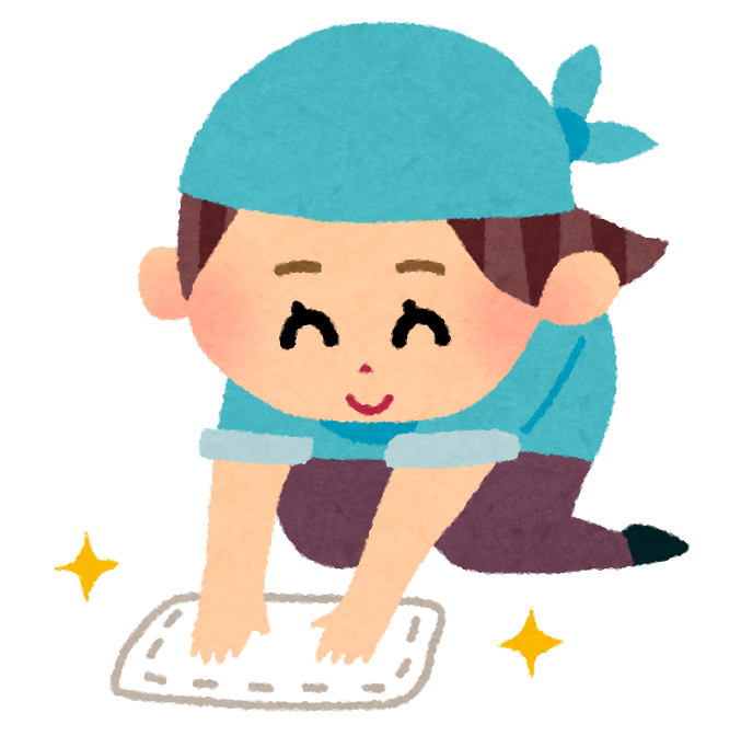 こんなときどうするの？…「床の黒ずみ」 画像