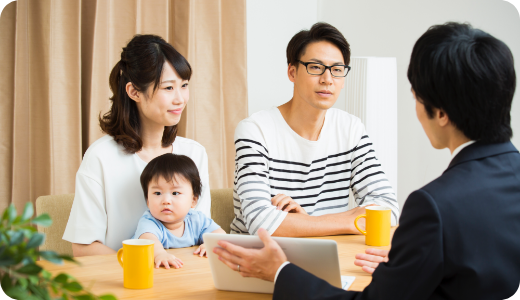 営業スタッフの転勤・異動はありません