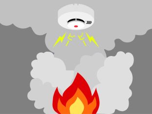 住宅用火災警報器は、自治体が義務付けた場所に設置しましょう！ アイキャッチ画像