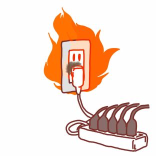 延長コードなどによる火災事故が毎年発生しています！！ アイキャッチ画像