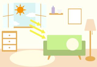 こんなときどうするの？…「昼も暗いリビング」 アイキャッチ画像