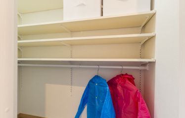 土間収納は濡れたものでもOK