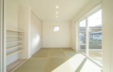 和室でくつろぐ時間を