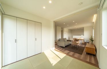 和室を入れると20帖以上の大空間