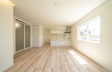 明るく開放的なLDK