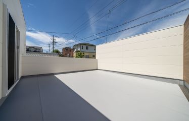 約20帖の屋上テラス