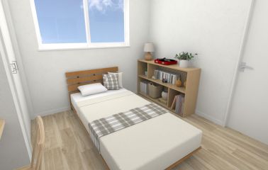 【建物プラン】全居室収納と窓付き。いちにちの締めくくりに、リラックスして休息できるプライベートルームです。